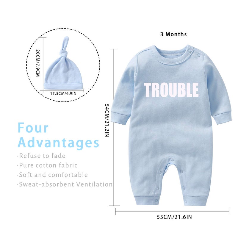 YSCULBUTOL Baby Twins Clothes Best Friends Forever Baby Bodysuit Set Friends Inspired Matching Twins Outfitsï¼ˆPink DT L6Mï¼‰ - Image 2